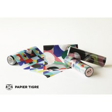 莫莫日貨 mt x Papier tigre 免膠水包裝紙小捲 2019ss新款 兩款可選 禮品包裝首選, 1個, 水瓶座