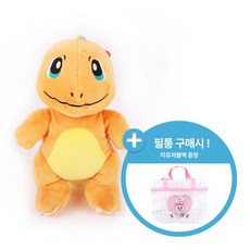 포켓몬스터 봉제 인형 필통 파우치 (13 option), 1개, 오렌지(파이리)