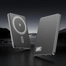 신제품 3C 인증 50000mAh 마그네틱 무선 파워뱅크 PD22.5W 고속 충전 배터리 맥세이프 호환 아이폰 용, 02 Gray 1W