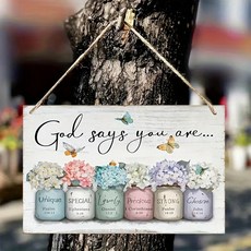 태쓰 인테리어 소품 벽장식 우드 원목 액자, 꽃병