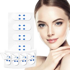 얼굴 리프팅밴드 주름패치 테이프 1매(4입) M1220901a9+9Eax, 1