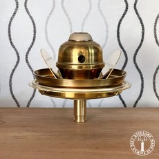 KiteLamp 汽化燈燃燒器總成含甜甜圈固定環，適用於Tilley汽化燈，台灣製造，確保燈具照明效果，安裝穩固, 1個, 元寶燃燒器總成