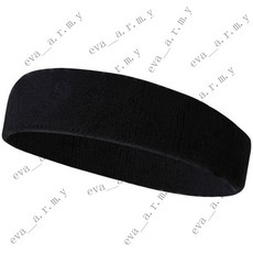 籃球球星運動頭帶 庫裏詹姆斯衕款明星髮帶 歐文跑步吸汗頭巾束髮帶 防滑運動發帶, 1個, #限量純黑#