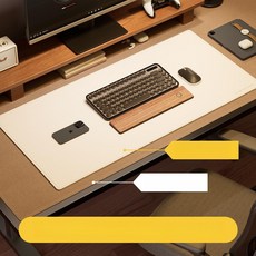 포리움 스텐테이블매트 테이블매트 매트 식탁보, S5-플로잉화이트 [앞가죽 뒷코르크], 45x120cm