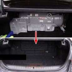 [라온유통] 트렁크 LPG 가스통 가리개, 기아 K5(~2013년)