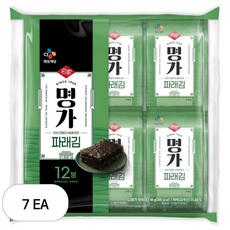 씨제이 명가 파래김 12p, 48g, 7개