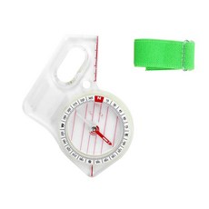 다기능 나침반 자 지도 읽기 배낭여행 캠핑 오리엔티어링 엄지 나침반 생존 내비게이션 나침반, 1개, IJ4701 ordinary mode