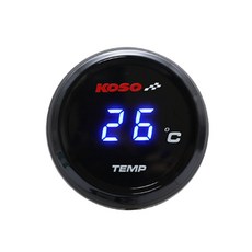 KOSO i-GEAR 圓形 LED 溫度表 超薄 11MM, 1個