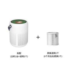 데스크탑 미니공기청정기 사무실 기숙사 침실 청정기, E. AP07  1개의 스페어 필터플러그인 타, E. AP07 개의 스페어 필터플러그인 타입로 포름알데