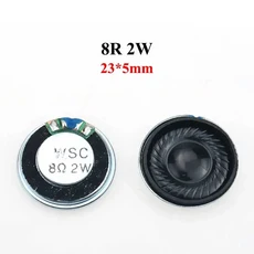 JCD 1 조각 8 32 옴 0.5W 혼 스피커 직경 20mm 확성기, 01 8R 2W 23mm