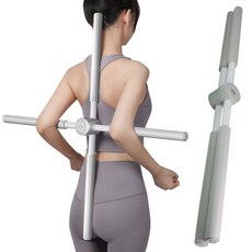 봉 십자봉 요가 밸런스 그레이 자세교정 바 스트레칭 십자요가스틱 등자세교정