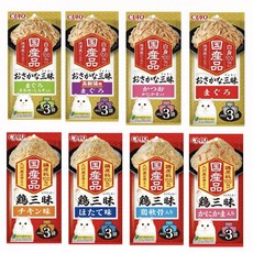 CIAO 貓咪餐包, 180g, 3套, 綜合口味組