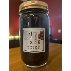 꾸덕한 대추고/무설탕100%수제대추고/무첨가대추고/경산대추/대추고/답례품추천/면역력/피로회복/건강선물/수면개선/항염작용, 300g, 1개