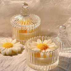 앙플러스 고급 유리 뚜껑 재떨이 가정용 업소용 냄새차단 재떨이, 2개, 투명크리스탈