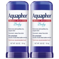 아쿠아퍼 베이비 수딩 오인트먼트 발진 침독 스틱 밤 18.4g 2개세트, 1세트