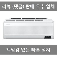 삼성전자 2in1 멀티형 무풍 벽걸이에어컨 AR06T9170HEQ 공기청정기능 포함, 3.택배(리모컨+브라켓+정품자재포함/택배비무료