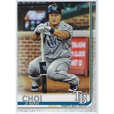 최지만 2019 TOPPS Series 2 야구카드 MLB카드 탬파베이 레이스 Tampa Bay Rays