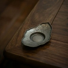 황동 방짜유기 수공예 빈티지 찻잔 티코스터 엔틱 받침, 잉곳, 1개