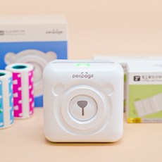 라벨프린터 304dpi 라벨기 휴대용 오답노트 네임스티커 페리페이지 A6, 200DPI라벨기A6