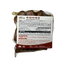 폭립바베큐 도야지식품 등갈비 냉동, 1개, 1kg
