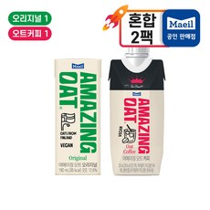 어메이징오트 2종(오리지널+커피), 2개, 190ml