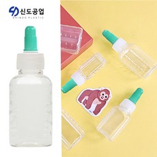 신도공업 PET 딱딱이 일회용 긴마개 물약 투약병 30ml x 50p, 2개