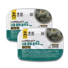 펫러닝 사골황태미역국 100g 2개묶음 강아지 고양이 보양식, 황태미역국, 2개