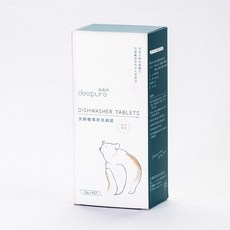 DEEPURE淨森林 洗碗機專用環保洗碗錠60入, 1盒, 690g