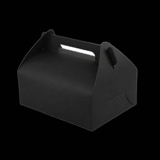 접이식 손잡이 선물 포장 상자 대형 블랙 기프트박스