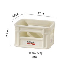 YIChu-創意陶瓷高顏值零食碗客廳家用水果碗咖啡廳小喫籃爆米花薯條碗 XFEX, 奶白色, 1個