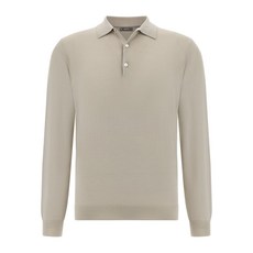 보기 밀라노 긴소매 폴로 스웨터