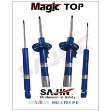 SAJIN Magic TOP 12段阻尼可調改裝避震器 VW GOLF 6 PLUS 09-13, 1個, VW GOLF 6 / PLUS