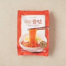피코크 삶은 달걀이 통째로 들어있는 쫄면 4인분 냉장, 2개, 930g