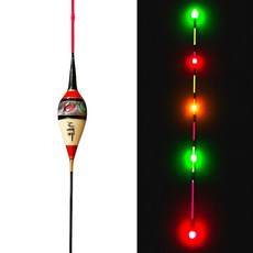 동경조구 도깨비 토토 5점등 전자찌 올림낚시찌 양어장 관리형저수지, 1개, 2호 65cm(4.0g)