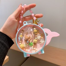 兒童飾品套裝 圓珠鏈卡通吊墜