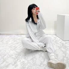 VANANA2 女士風衣套組慢跑褲訓練套組風衣運動裝