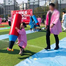 에어바운스 미끄럼틀 대형 풍선 체육대회 놀이시설 운동회 행사 에어미끄럼틀, 16. 끈적펜(1.3m), 1개