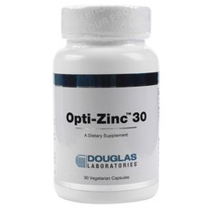 DOUGLAS LABORATORIES 鋅素食膠囊 30mg, 1個, 90 件