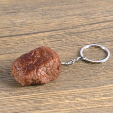 모든 리얼 소고기 모형 키링 쓸모없는 웃긴 선물 친구 커플 인싸 가방 에어팟 파우치 버즈