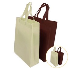 내구성시장바구니부직포가방 재활용가능장바구니다용도백 휴대용실용가방 30x38x10cm