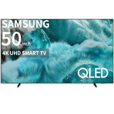 삼성 QLED TV 50인치(127cm) 25년형 4K 울트라 UHD 스마트티비 무료설치배송, 배송 + 기본 스탠드 설치, 스탠드형, 50Q7F
