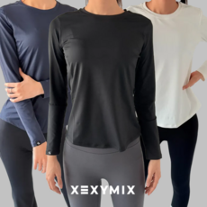 젝시믹스 여성 아이스페더 기능성 긴팔 롱슬리브 +티에리양말증정