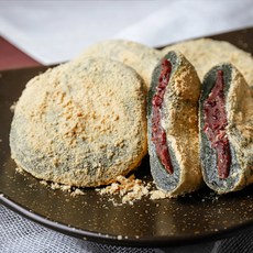 국내산 찹쌀 달콤한 팥앙금 콩쑥개떡 1.8kg (60gx32개), 1개