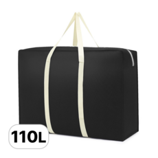 로멀리 대용량 이불 이사가방, 블랙