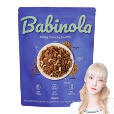 마로셀 저당 고단백 무가당 그래놀라 시리얼 다이어트 아침 식사대용 히밥메이드 바비놀라, 1개, 300g