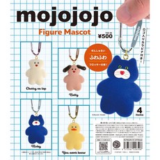 모조조조 피규어 마스코트 캡슐판 4종 세트 G009806, 1개