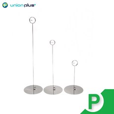 2개입 중형 POP 집게 원형스텐꽂이 pop 꽂이 스탠드 거치대 펜 클립집게 대형 클립 특