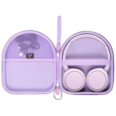 Aproca JBL Tune 510BT 520BT 720BT 770NC / 소니 WH-CH520 무선 블루투스 헤드폰용 퍼플 휴대용 케이스 (케이스만 해당)