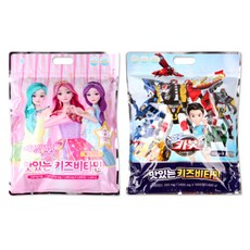 아텍스 맛있는 키즈비타민 시크릿쥬쥬 1000정+헬로카봇 1000정 대용량, 1세트, 1000정