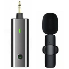 주닉스 D21CT-3 무선 핀마이크 카메라 캠코더 앰프 스피커 3.5mm 단자[KC인증], 1개